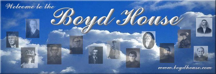 Boyd Family Website boydhouse_com
