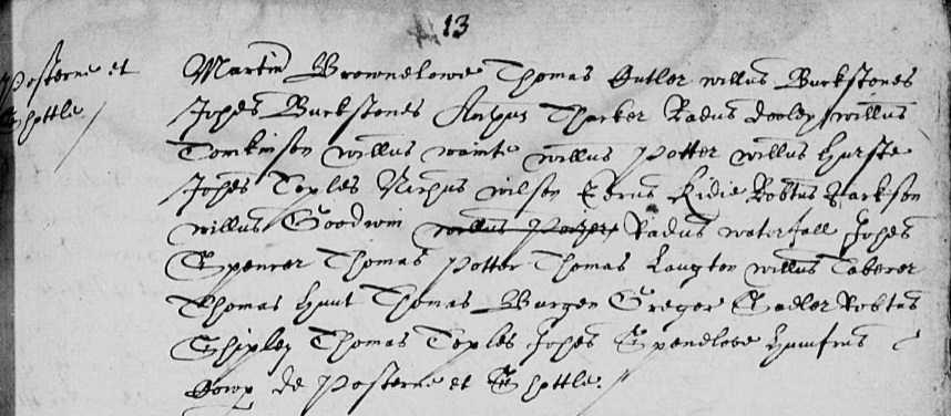Duffield Court Record 1625