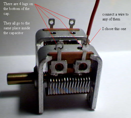 how to connect a variable capacitor 1